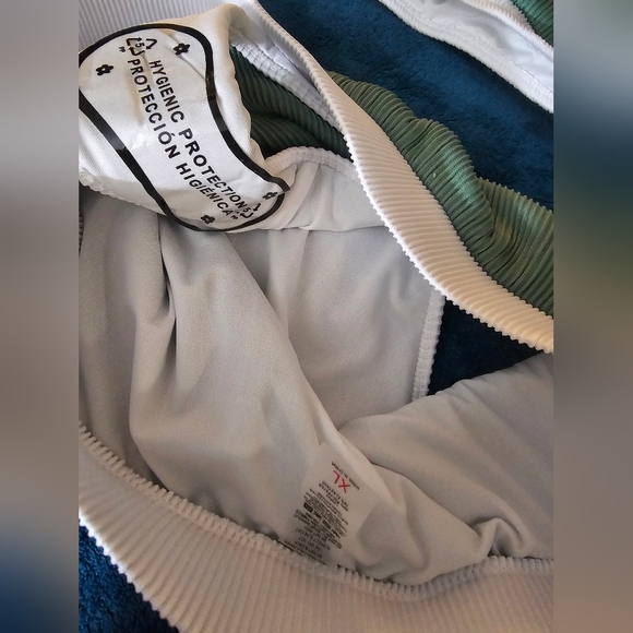 NWOT B1921 XL Ribbed High Waisted One Shoulder Bathing Suit - Picture 8 of 9